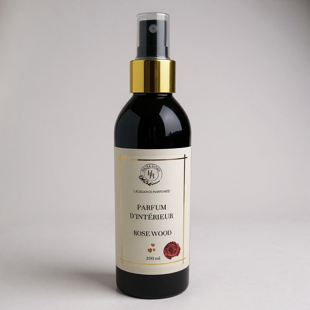 Rose Wood – Spray d’intérieur élégant et boisé aux notes de rose et de vanille - Halya Home