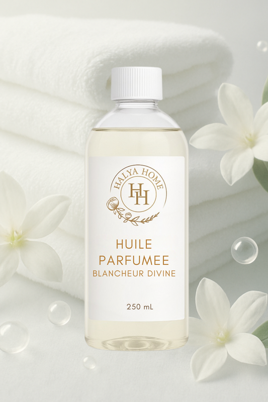 Blancheur Divine – Huile parfumée 250 ml diffuseurs électriques