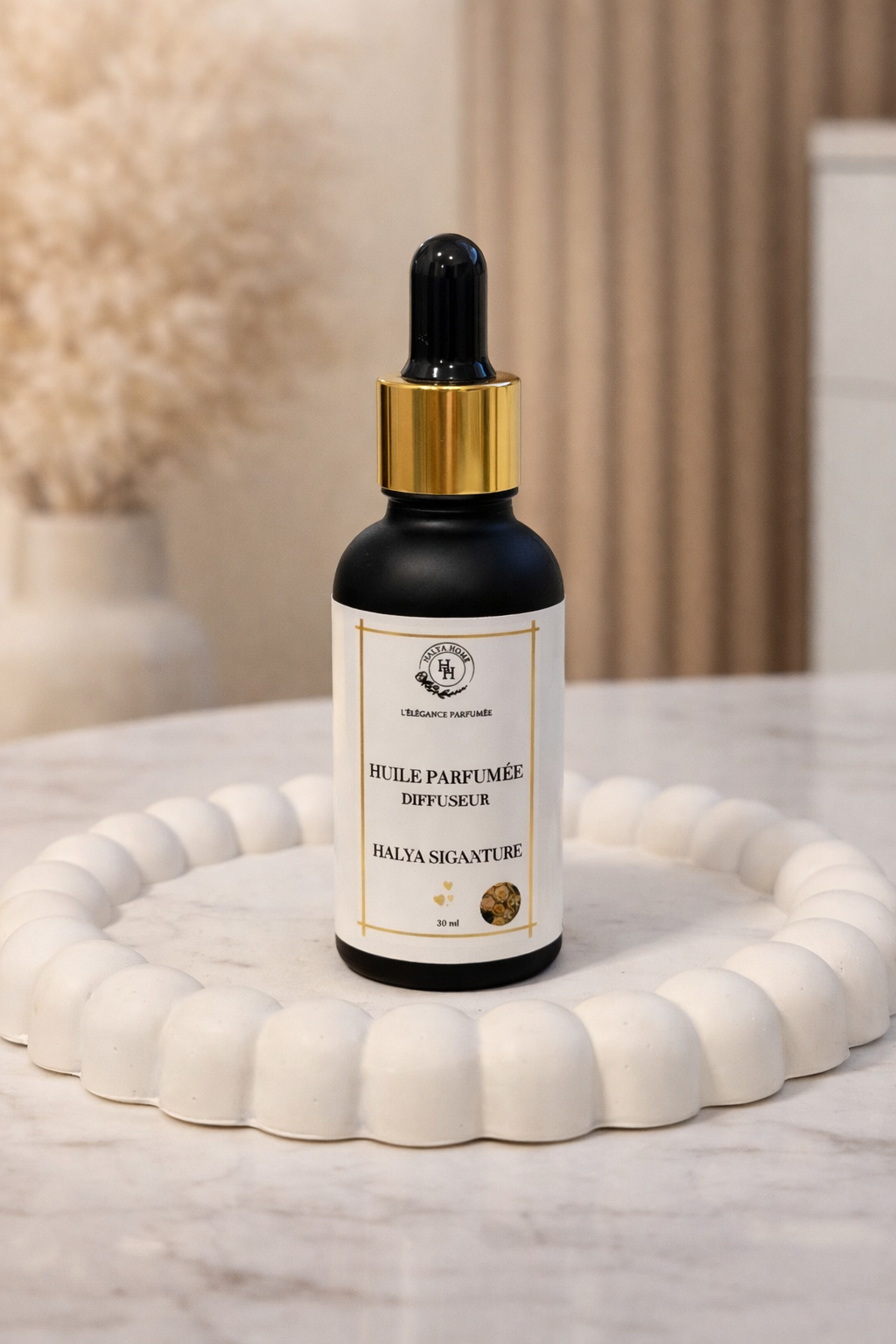 Halya Signature – Huile parfumée 30 ml | Diffuseur & Brûleur