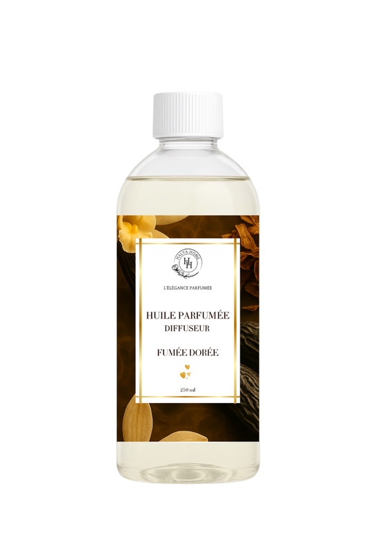 Fumée dorée – Huile parfumée diffuseurs électriques