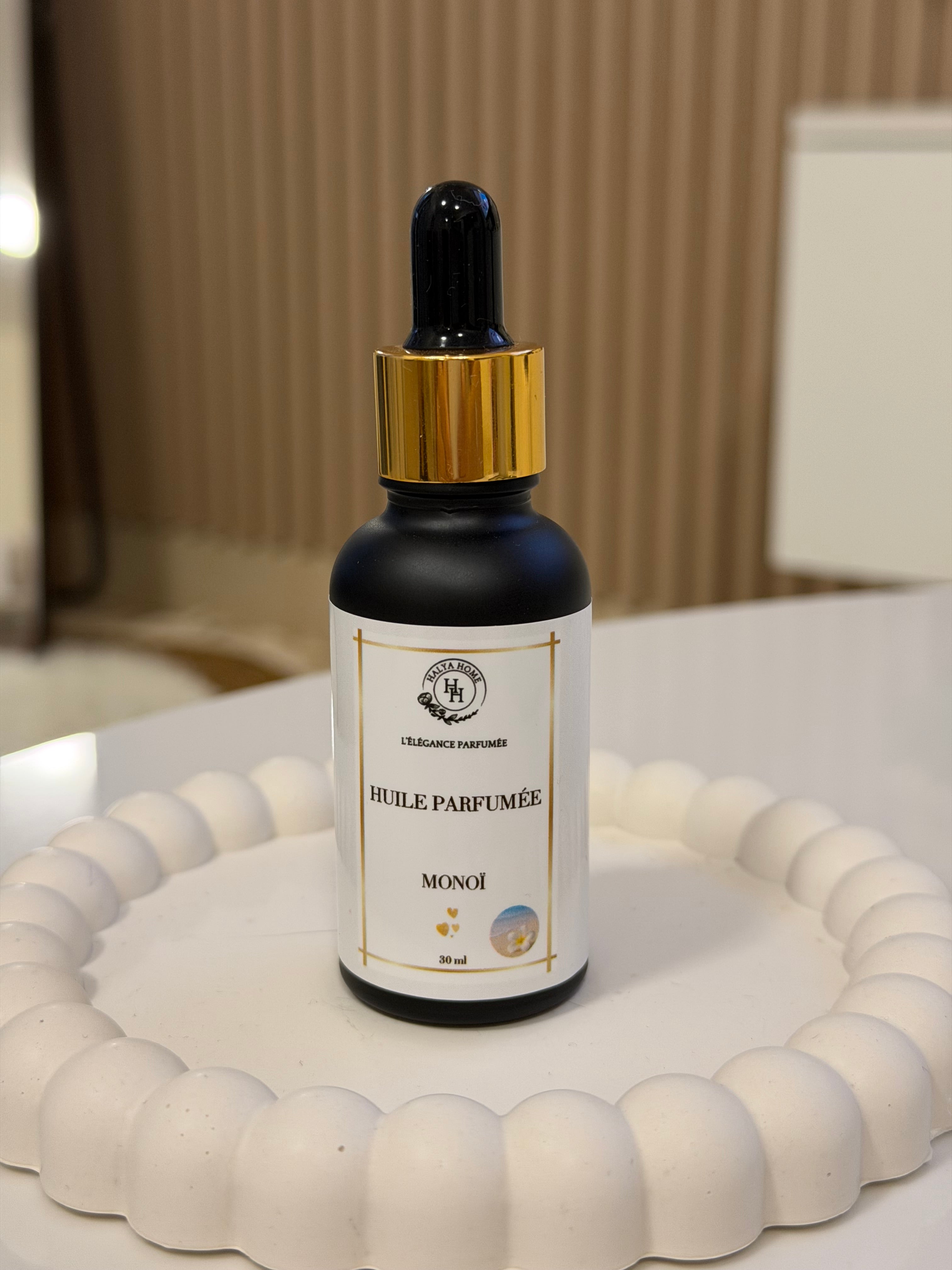 Monoï – Huile parfumée 30 ml | Diffuseur & Brûleur