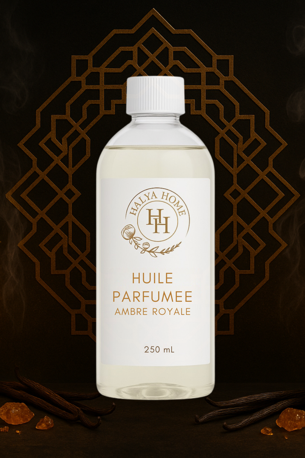 Ambre Royale  – Huile parfumée 250 ml diffuseurs électriques
