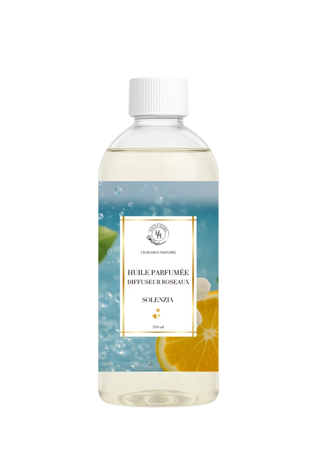 Solenzia – Huile parfumée diffuseurs roseaux