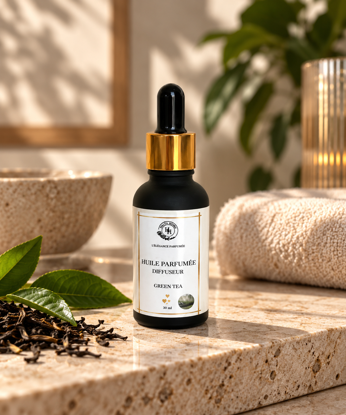 Green tea huile 30ml Pour diffuseur électrique 