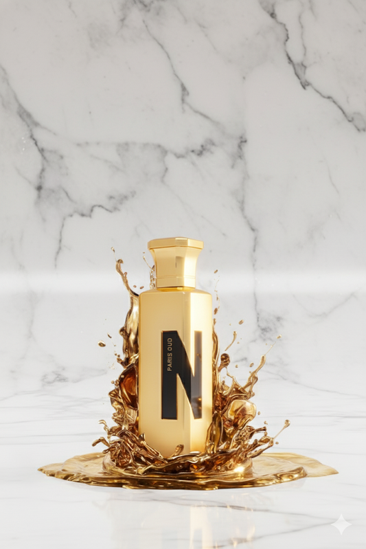 Paris Oud – Parfum oriental ambré unisexe sans alcool- Élégance parisienne et mystère nocturne 75ml