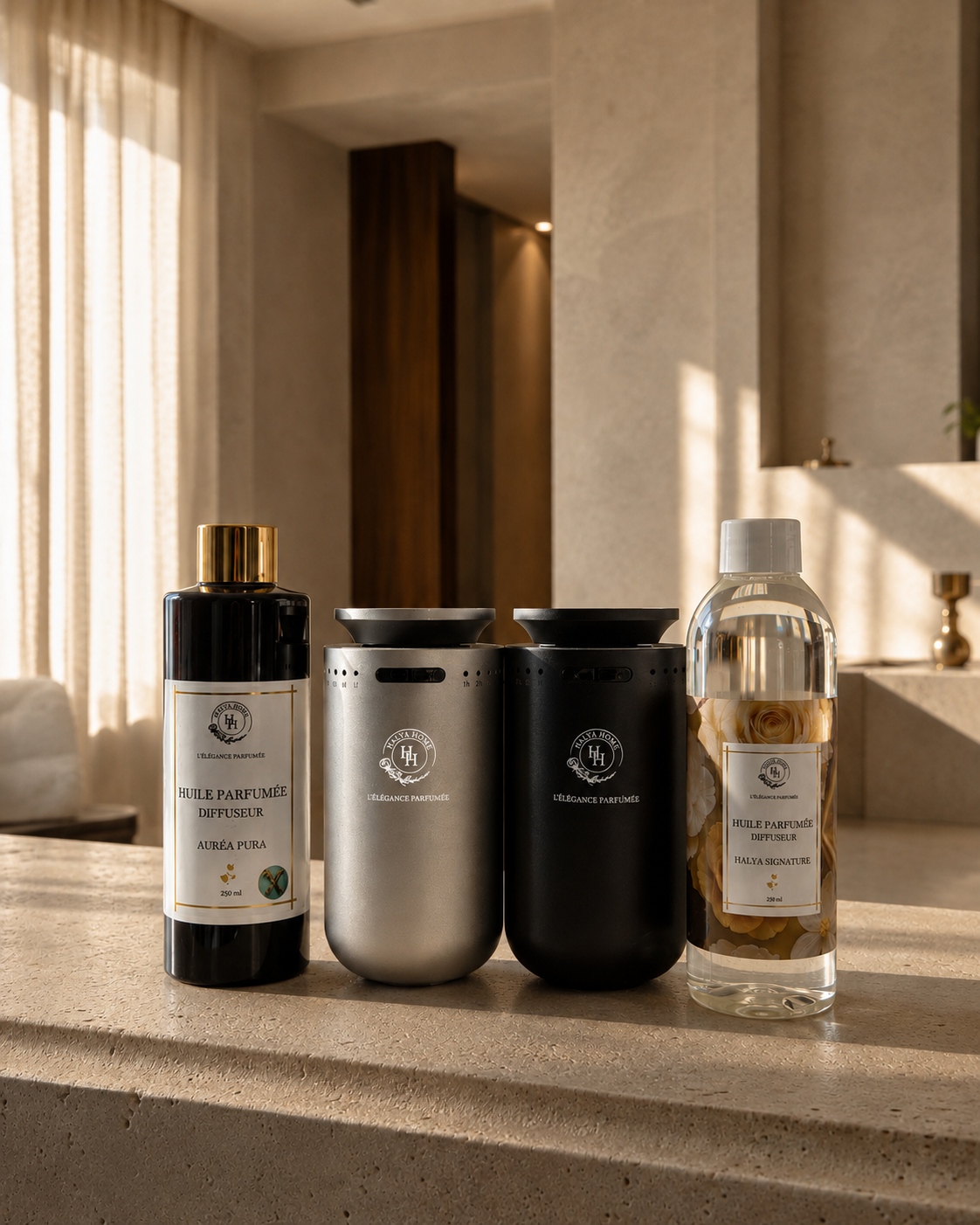 Coffret Électrique – Aura Mini + Huile 250ml au choix