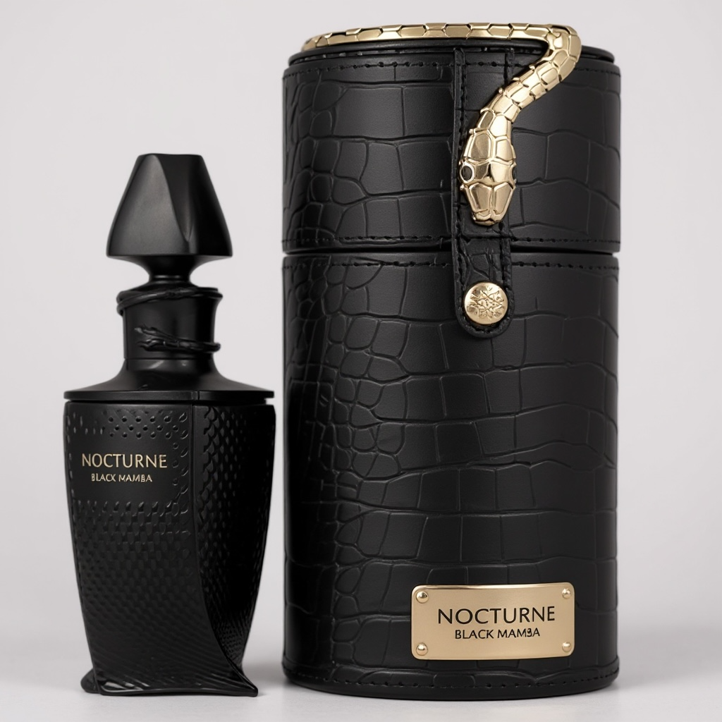 Nocturne Black Mamba – Parfum de luxe cuir et bois (80 ml)