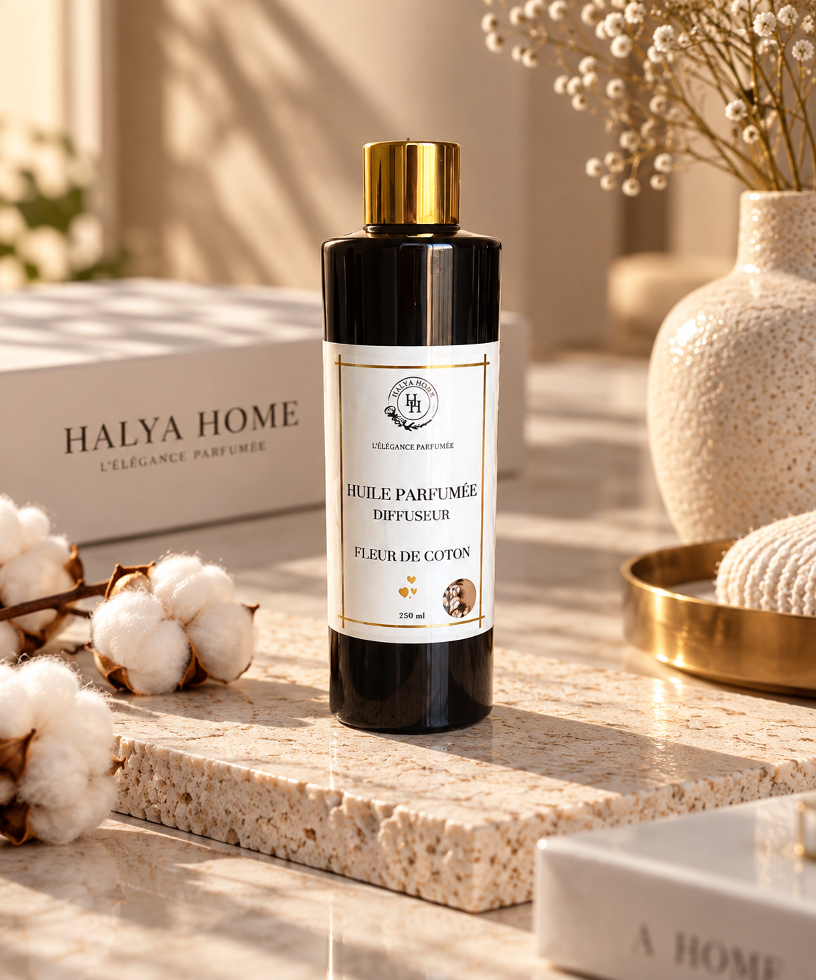 Fleur de Coton – Huile parfumée pour diffuseur électrique