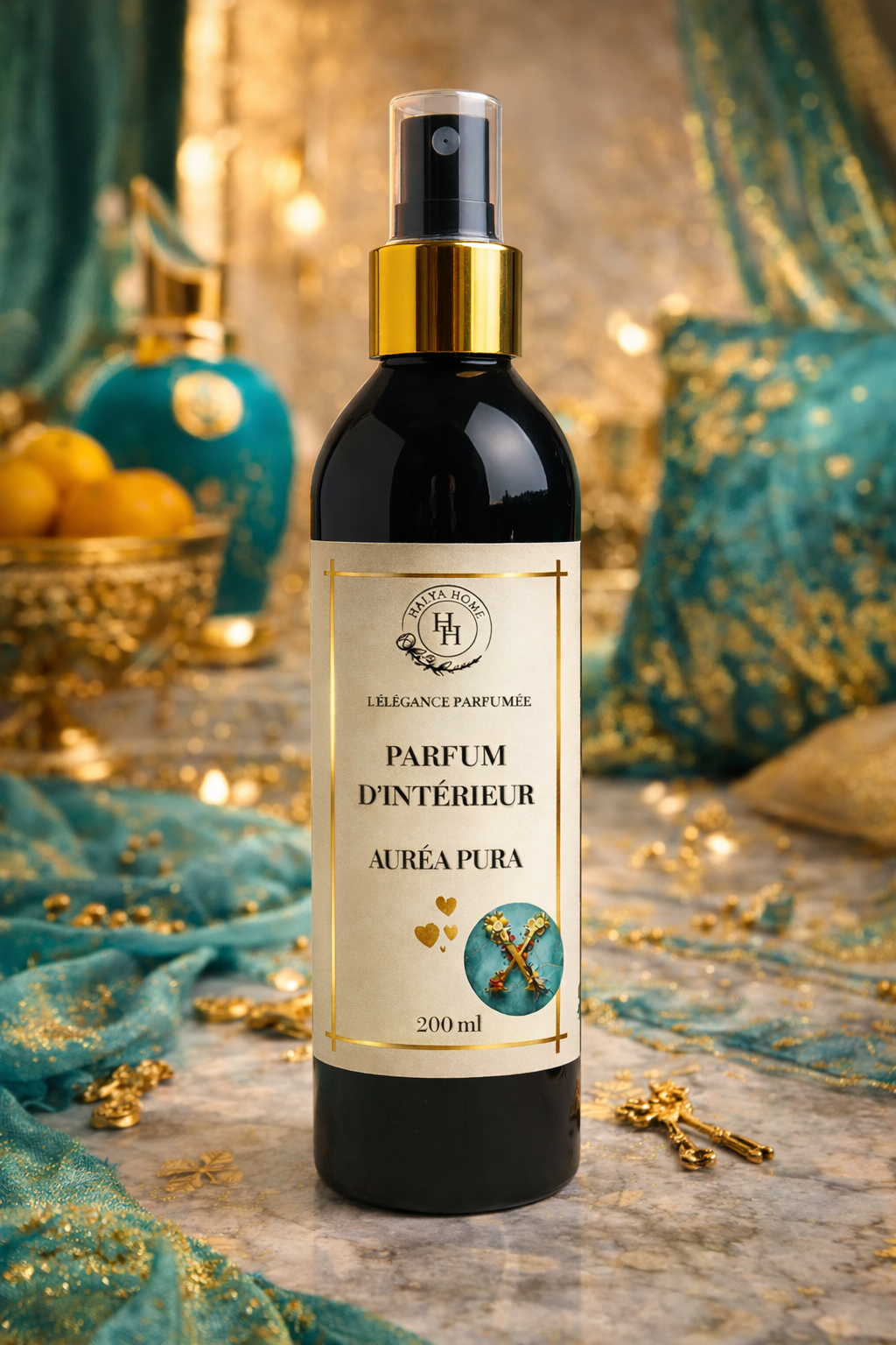 Spray d’ambiance Auréa Pura – Parfum d’intérieur luxe | Halya Home