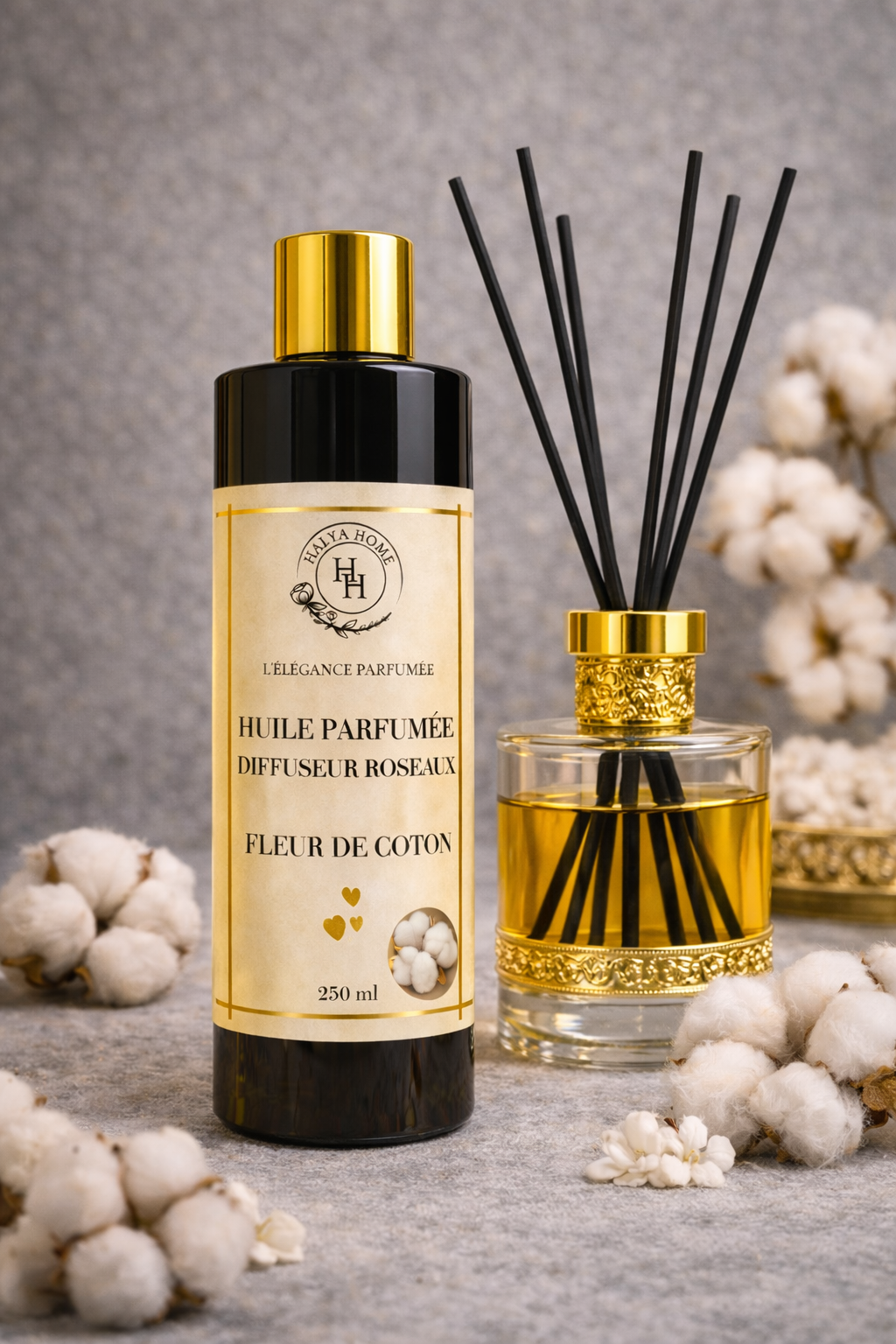 huile parfumee coton douce elegante