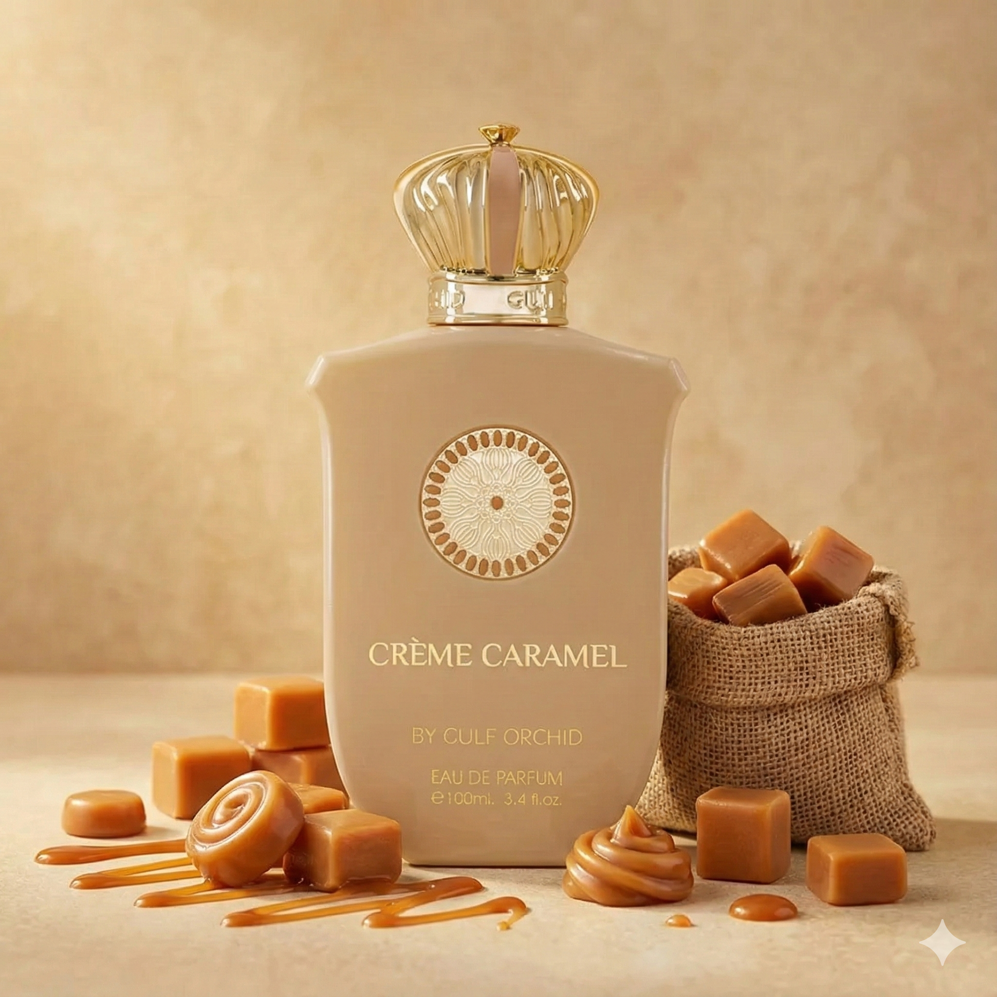 Crème Caramel parfum gourmand sucré 100 ml – Gulf Orchid
