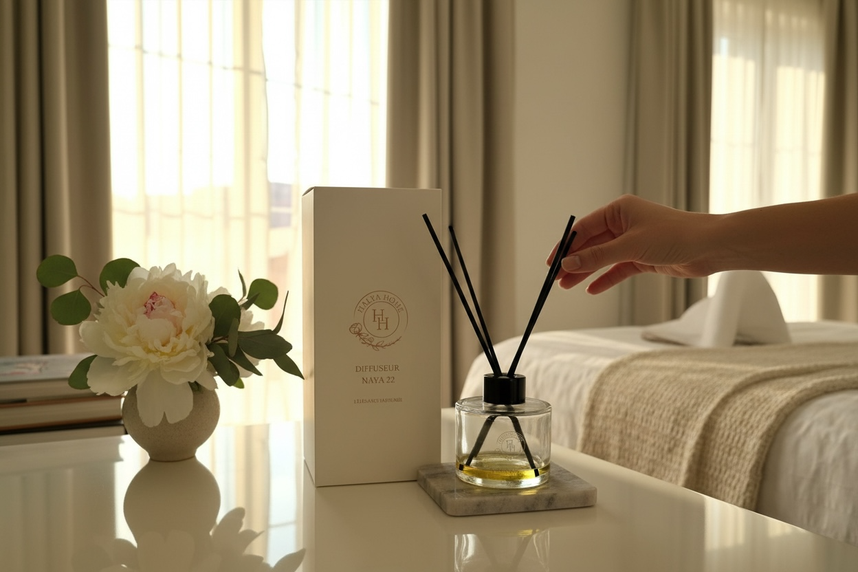 Diffuseur de parfum d’intérieur Naya 22 transparent – Halya Home