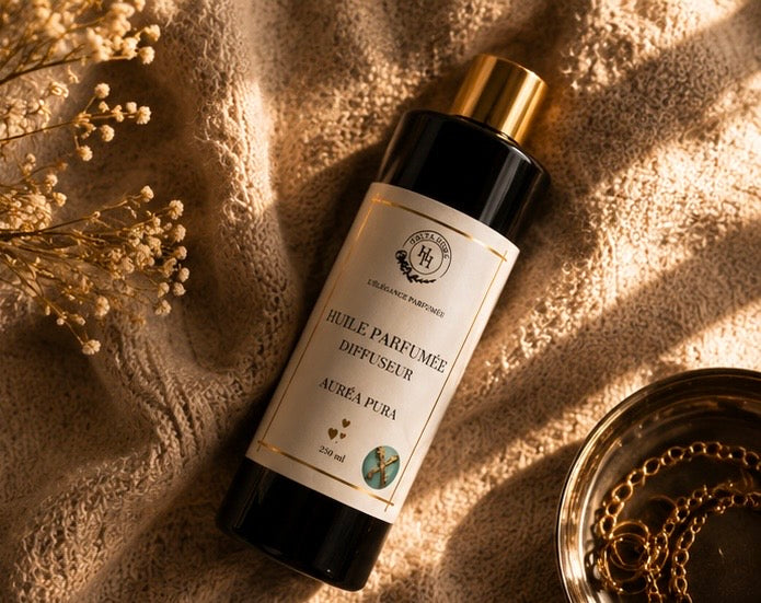 Huile parfumée Aurea Pura Halya Home pour diffuseur électrique – parfum d’intérieur raffiné