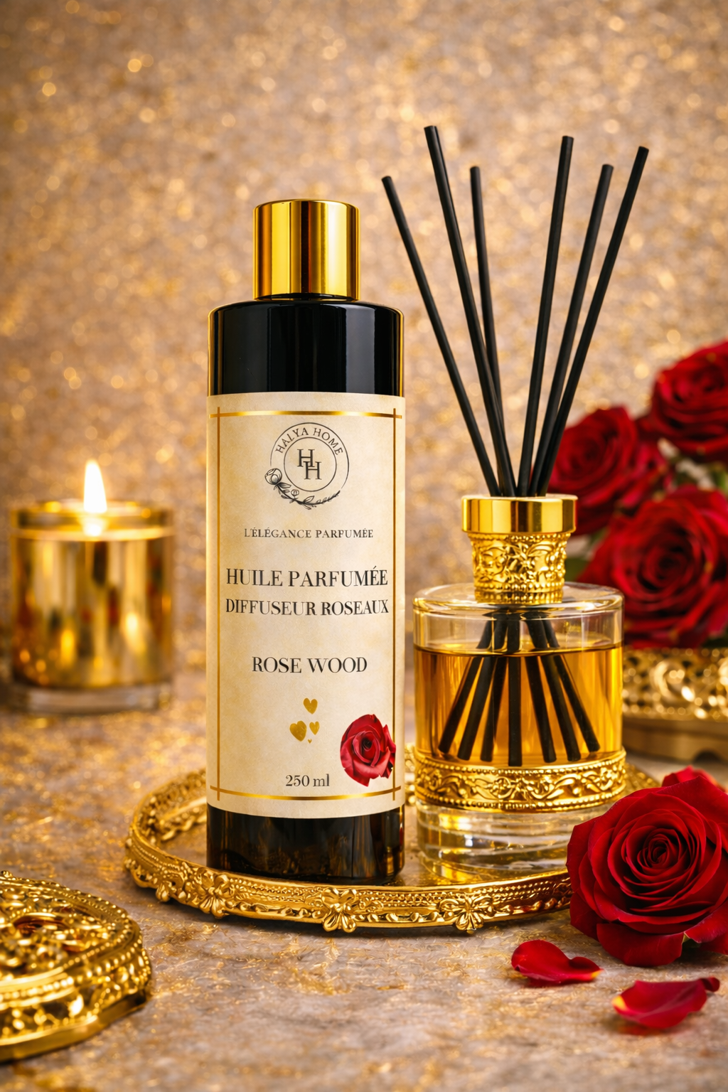 fragrance maison rose bois haut de gamme