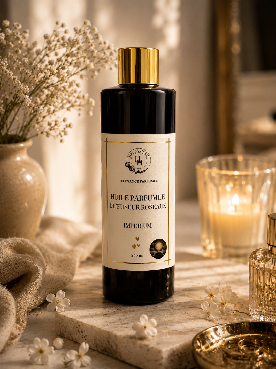 huile de luxe pour diffuseur roseaux imperium