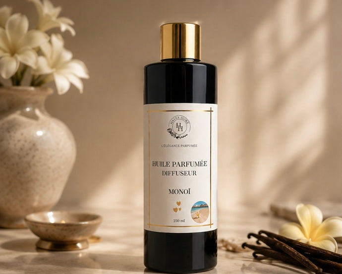 Diffuseur électrique Monoï Halya Home – parfum d’intérieur aux notes exotiques et solaires