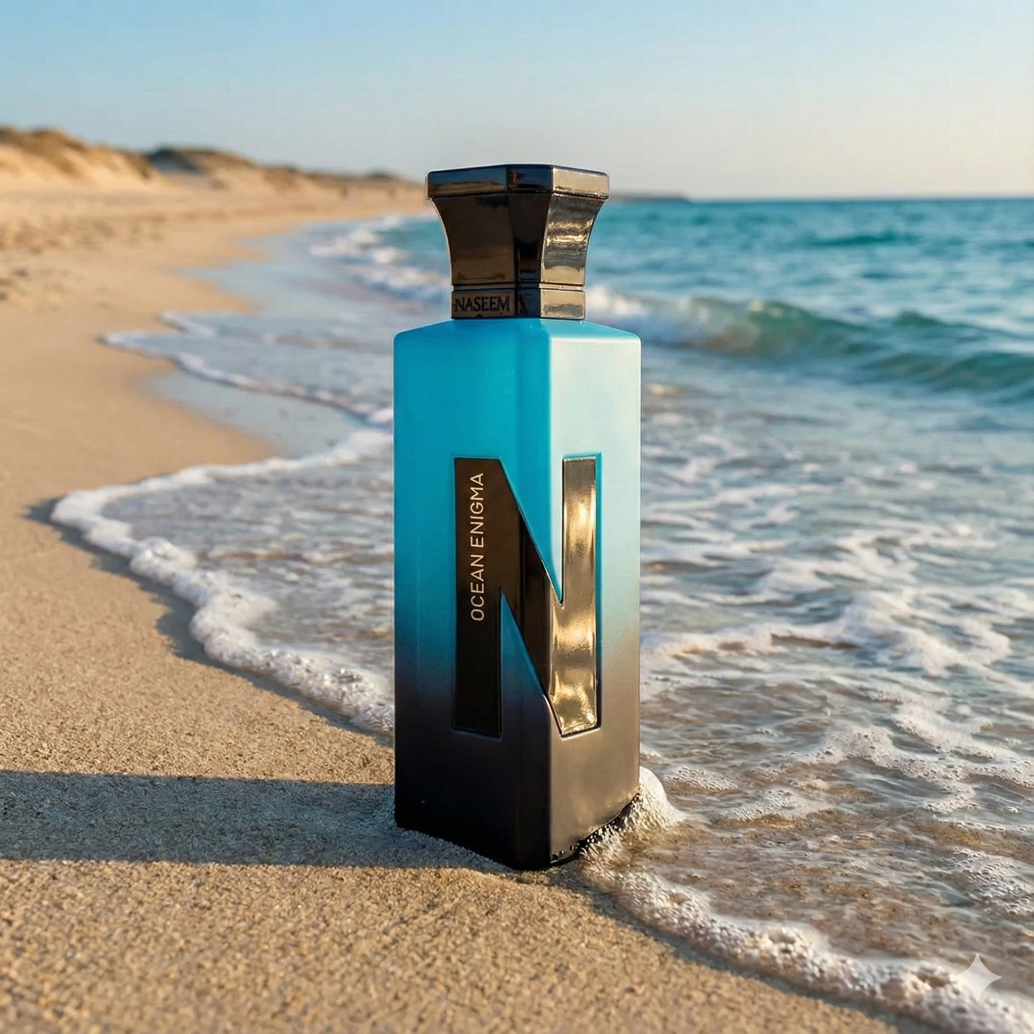 Ocean Enigma parfum sans alcool frais et aquatique 75 ml – Naseem
