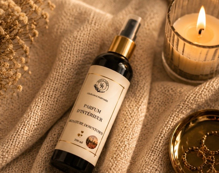 Spray Signature Downtown Halya Home – parfum d’intérieur élégant aux notes raffinées