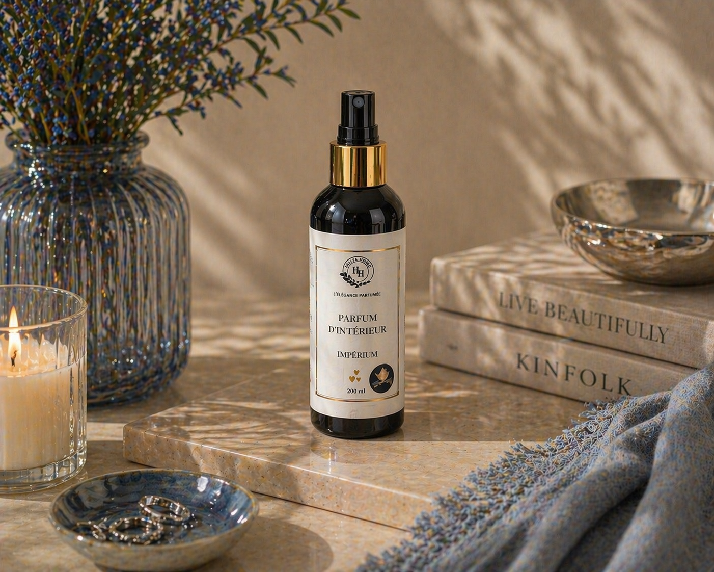 Fragrance boisée aquatique Imperium pour maison et textiles